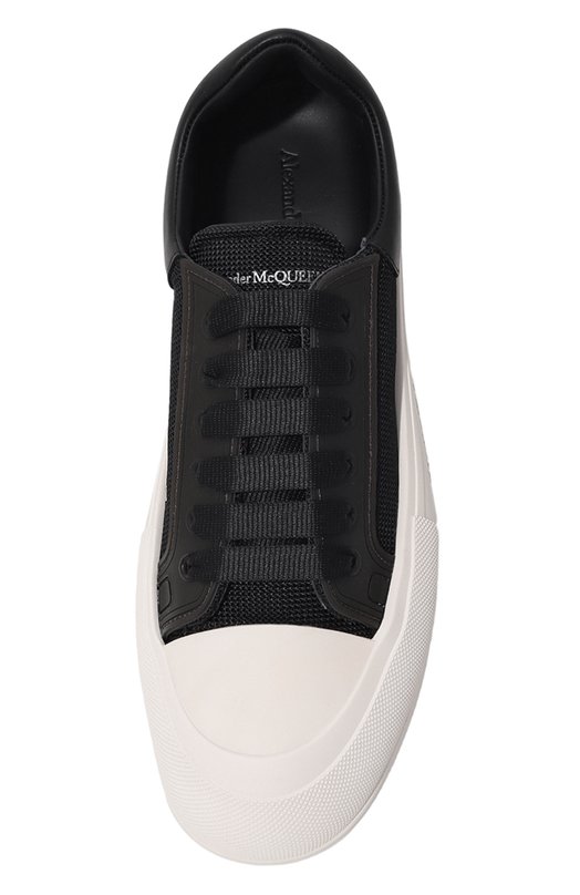 фото Текстильные кеды deck plimsoll alexander mcqueen