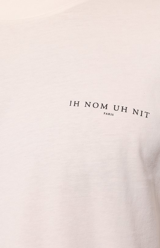 фото Хлопковая футболка ih nom uh nit