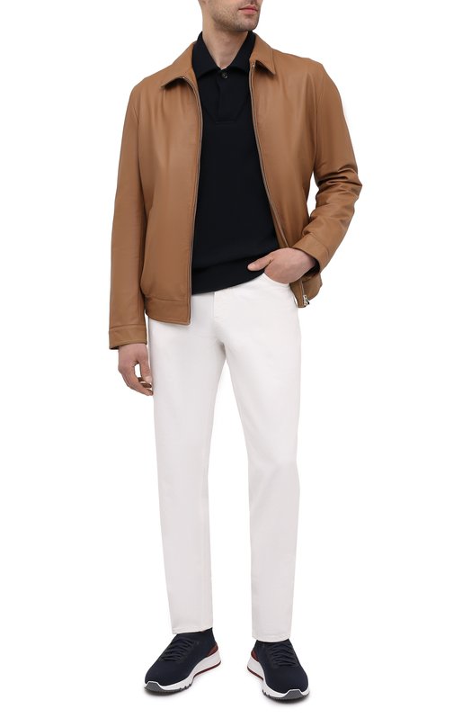 фото Хлопковое поло loro piana