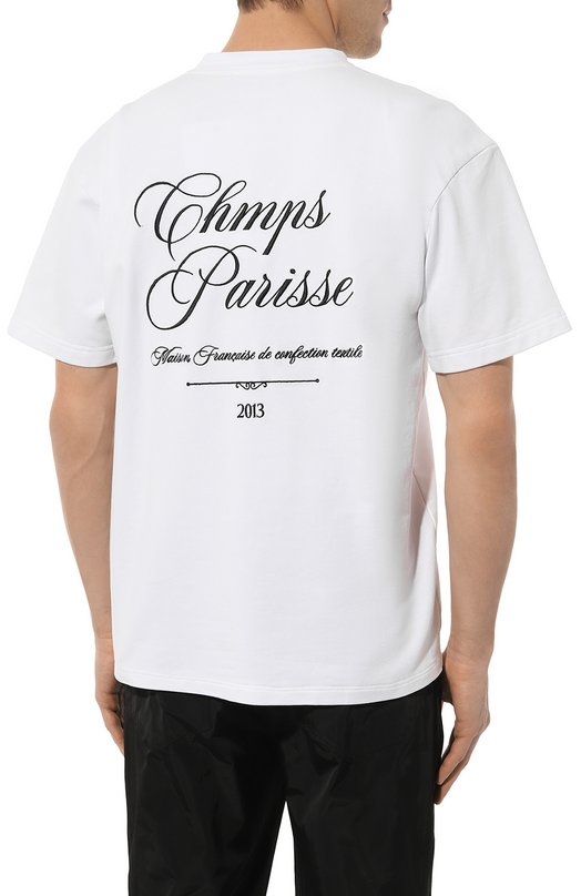 фото Хлопковая футболка chmps parisse