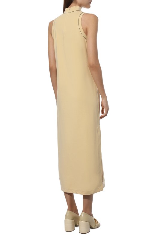 фото Хлопковое платье brunello cucinelli