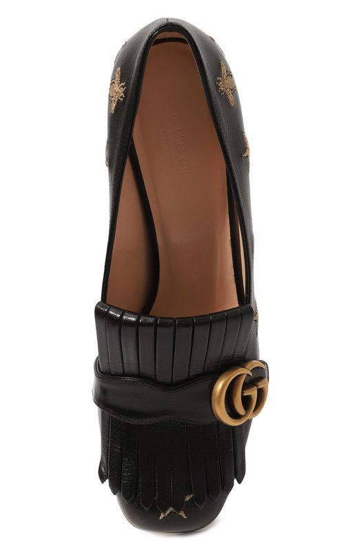 фото Кожаные туфли marmont gucci