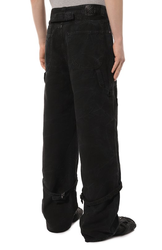 фото Хлопковые брюки off-white