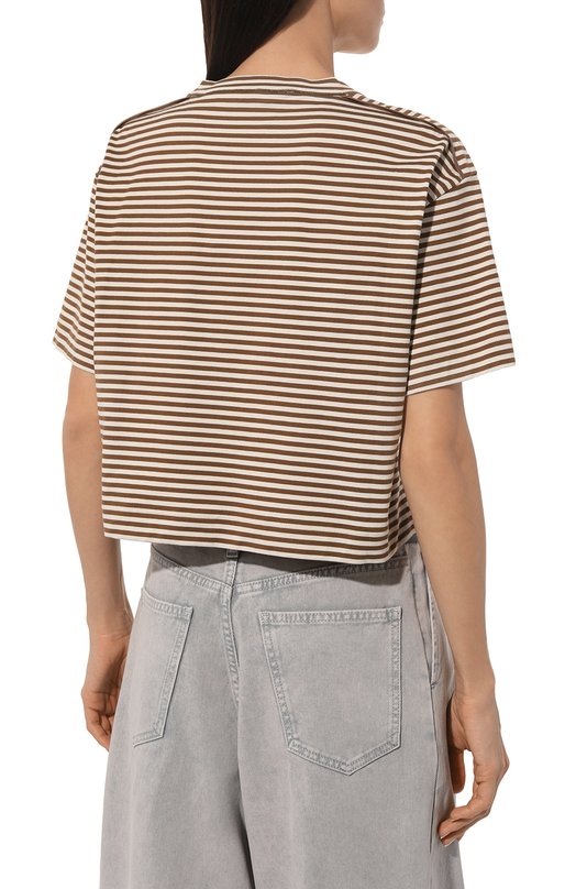 фото Хлопковая футболка brunello cucinelli