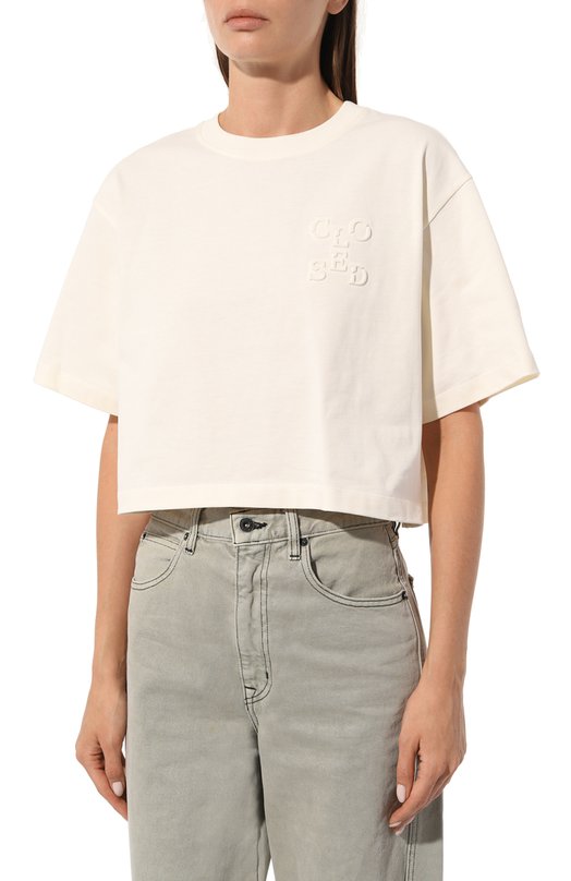 фото Хлопковая футболка closed