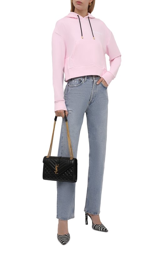 фото Хлопковое худи balmain