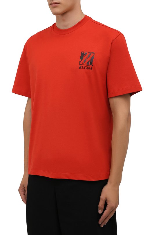 фото Хлопковая футболка ermenegildo zegna