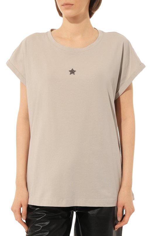 фото Хлопковая футболка lorena antoniazzi