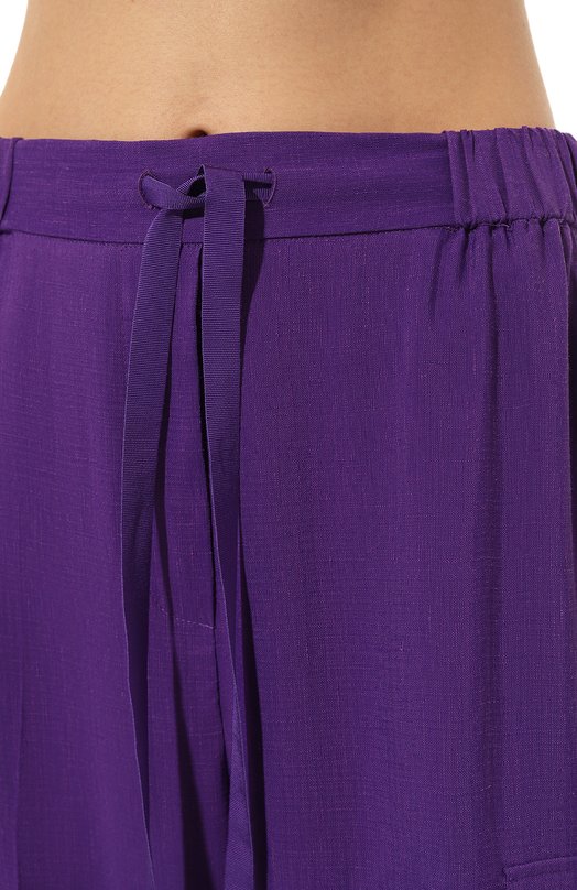 фото Брюки из вискозы и льна forte_forte