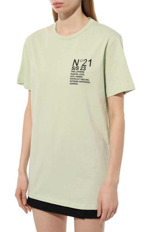 фото Хлопковая футболка n21