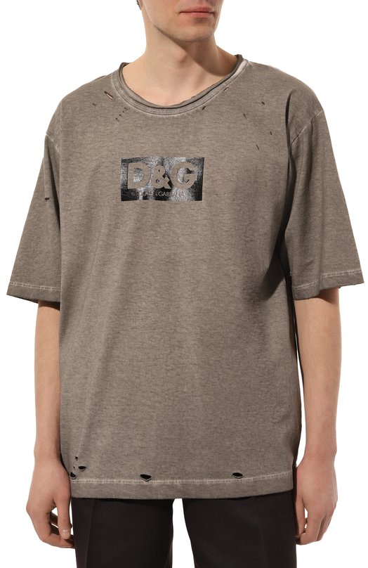 фото Хлопковая футболка dolce & gabbana