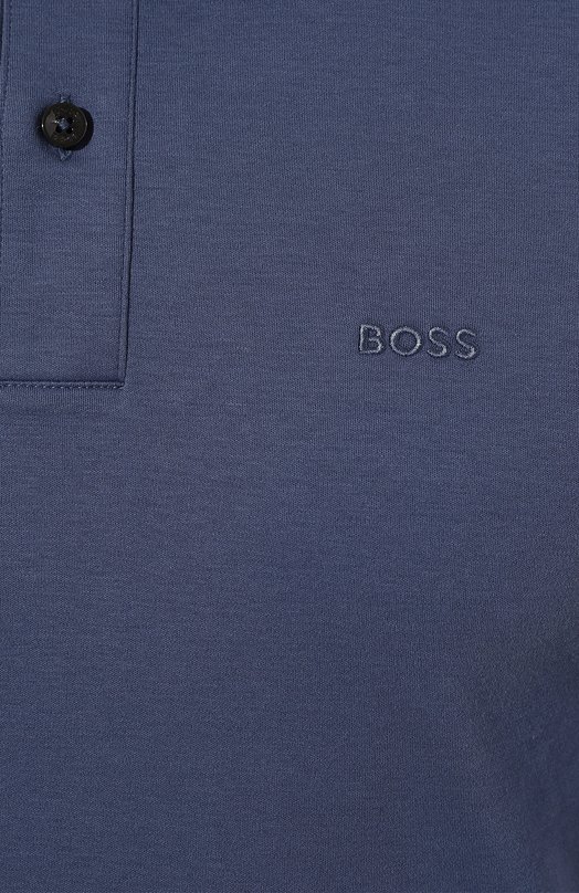 фото Хлопковое поло boss