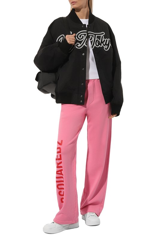 фото Хлопковые брюки dsquared2