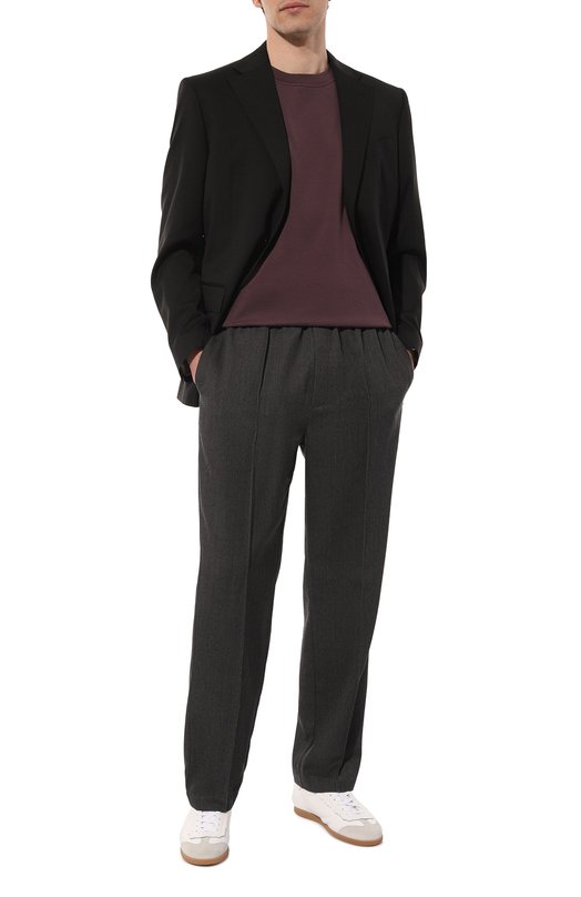 фото Хлопковая футболка brunello cucinelli