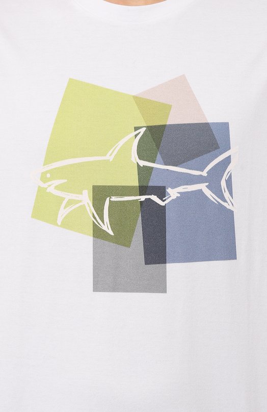 фото Хлопковая футболка paul&shark