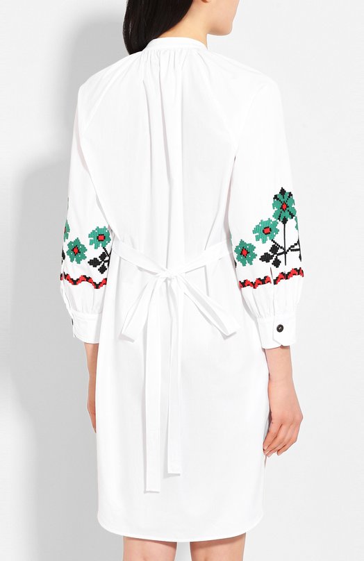 фото Хлопковое платье miu miu