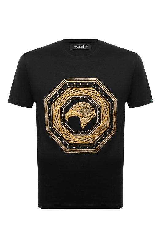 фото Хлопковая футболка stefano ricci