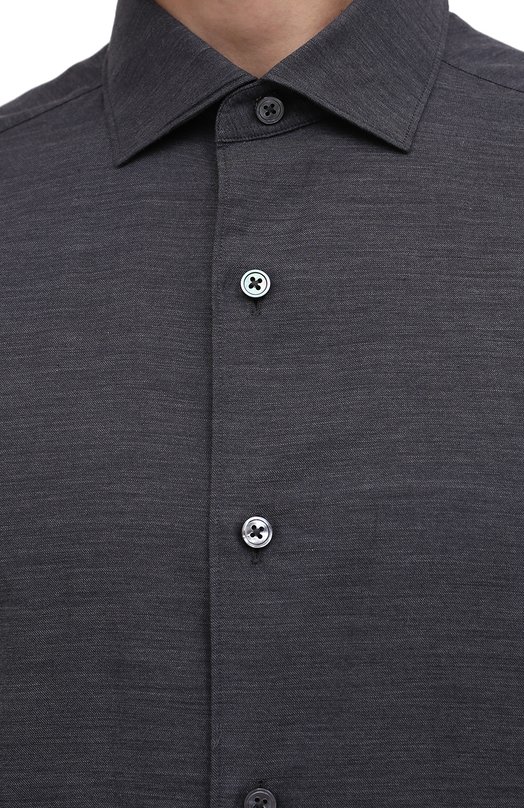 фото Хлопковая рубашка ermenegildo zegna