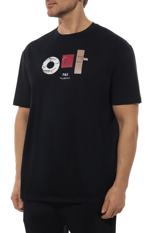 фото Хлопковая футболка paul&shark