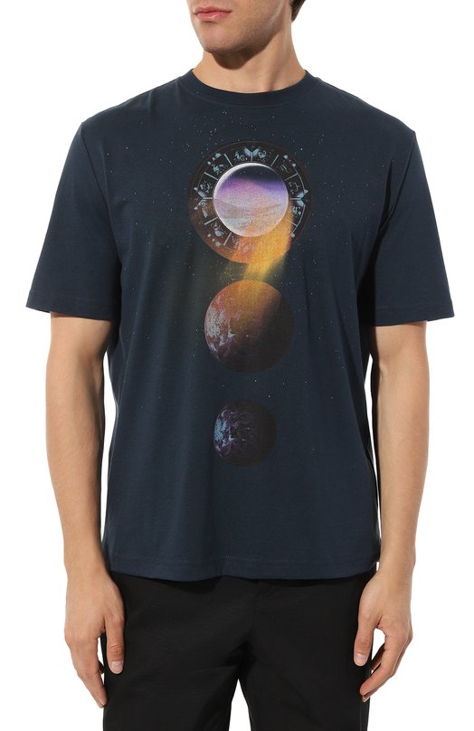 фото Хлопковая футболка lanvin