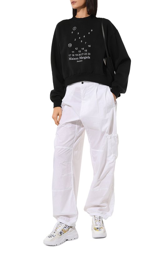 фото Комбинированные кроссовки versace jeans couture
