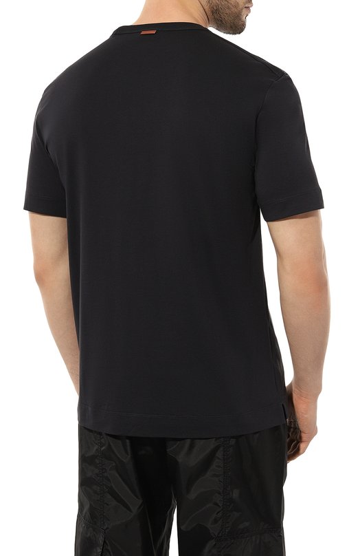 фото Хлопковая футболка ermenegildo zegna