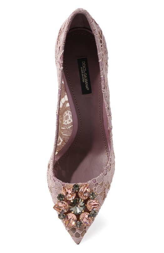 фото Текстильные туфли rainbow lace dolce & gabbana