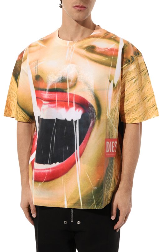 фото Хлопковая футболка diesel