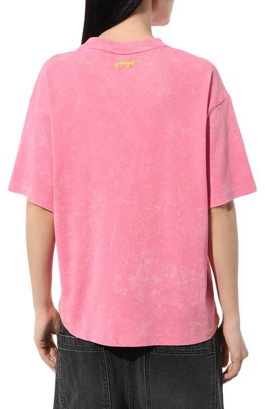 фото Хлопковая футболка hugo