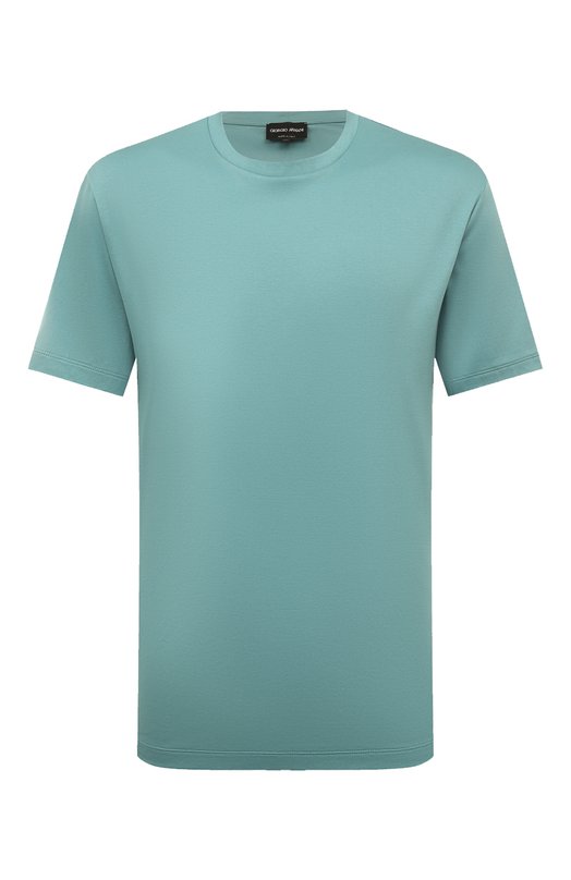 фото Хлопковая футболка giorgio armani