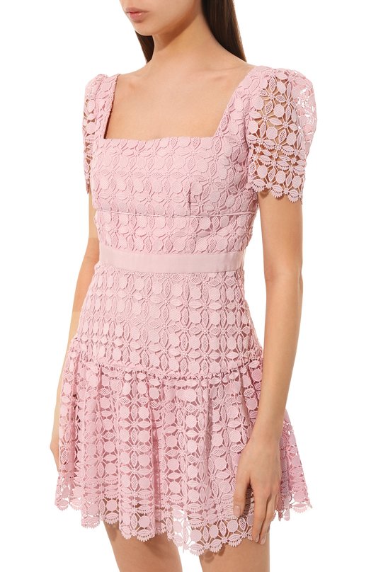 фото Кружевное платье self-portrait