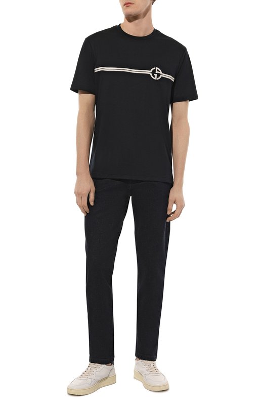 фото Хлопковая футболка giorgio armani