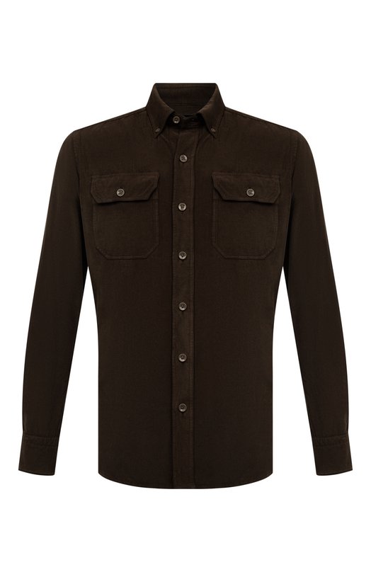 фото Хлопковая рубашка tom ford