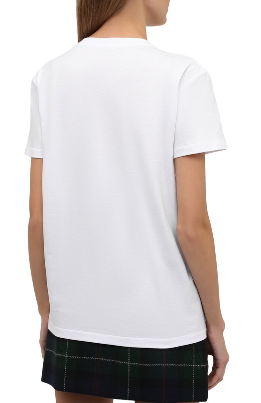 фото Хлопковая футболка miu miu