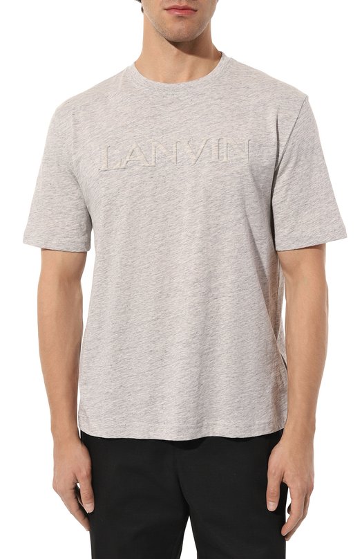 фото Хлопковая футболка lanvin