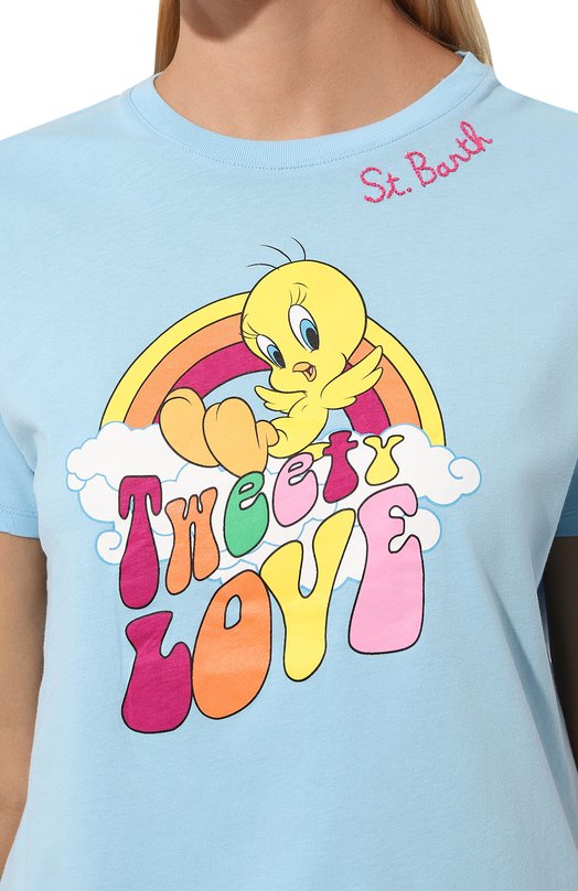 фото Хлопковая футболка mc2 saint barth x looney tunes mc2 saint barth