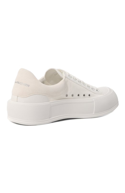 фото Текстильные кеды deck plimsoll alexander mcqueen