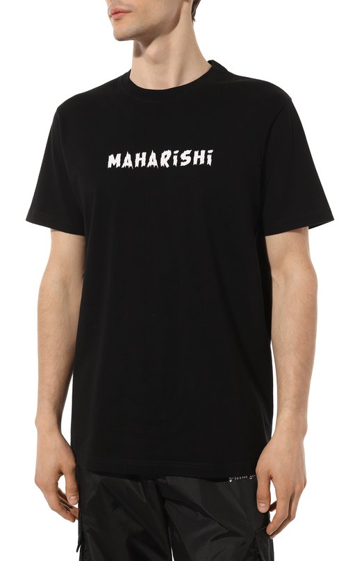 фото Хлопковая футболка maharishi