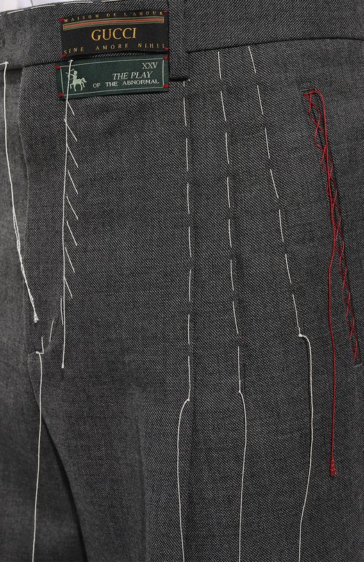 фото Шерстяные брюки gucci