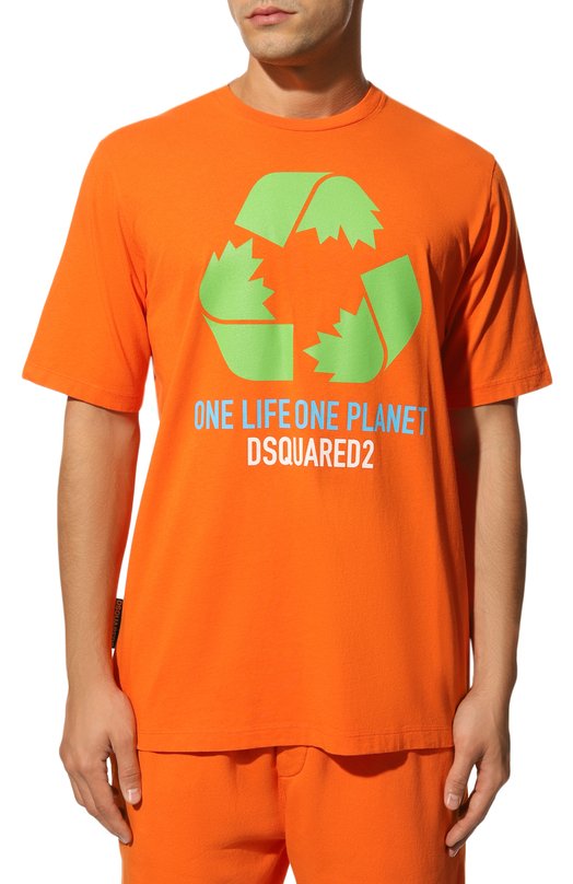 фото Хлопковая футболка dsquared2