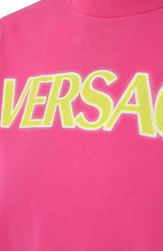 фото Хлопковая футболка versace