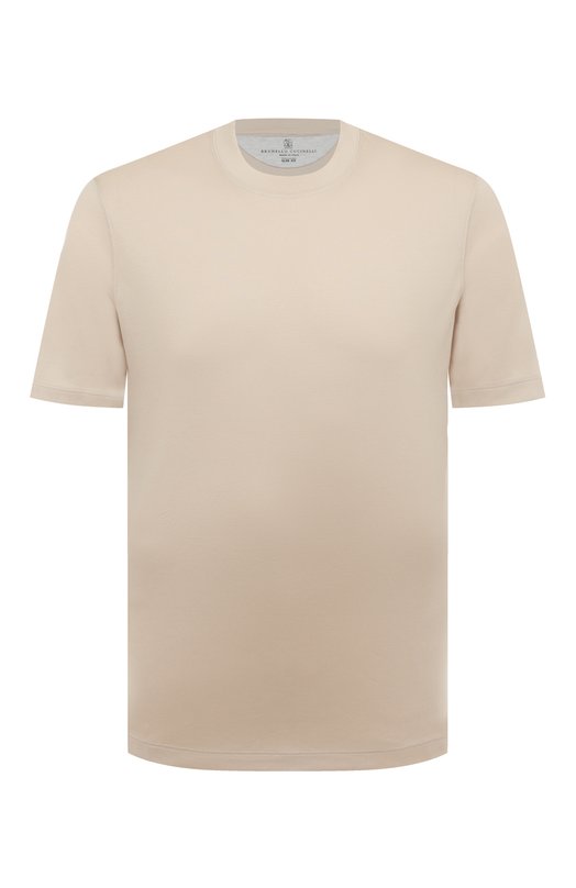 фото Хлопковая футболка brunello cucinelli