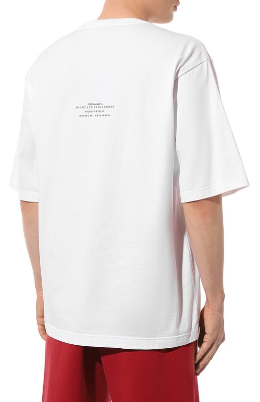 фото Хлопковая футболка dgvib3 dolce & gabbana