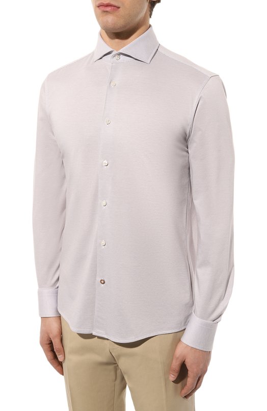 фото Хлопковая рубашка boss