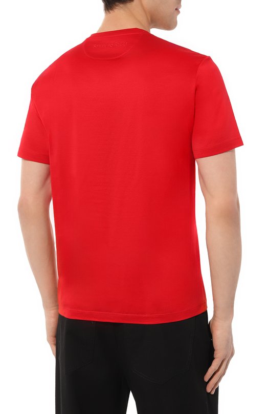 фото Хлопковая футболка stefano ricci