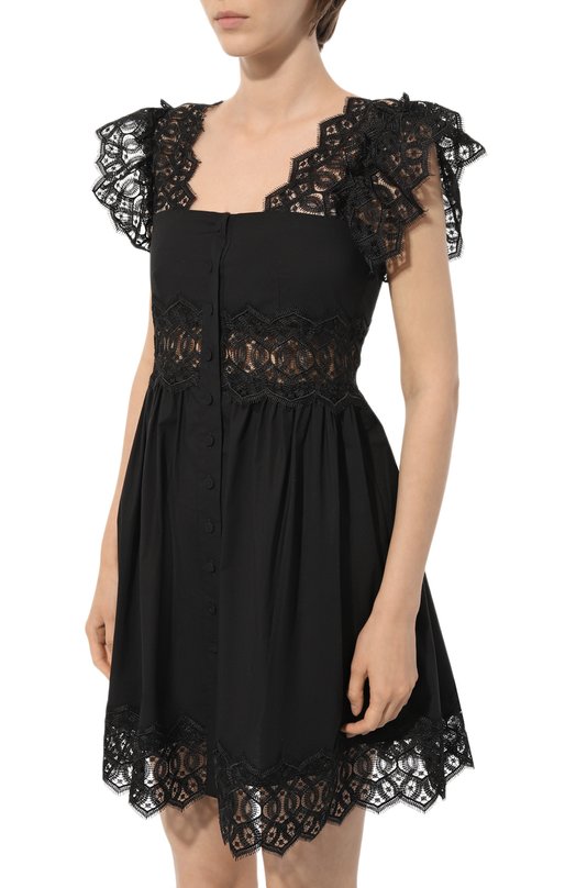 фото Хлопковое платье alberta ferretti