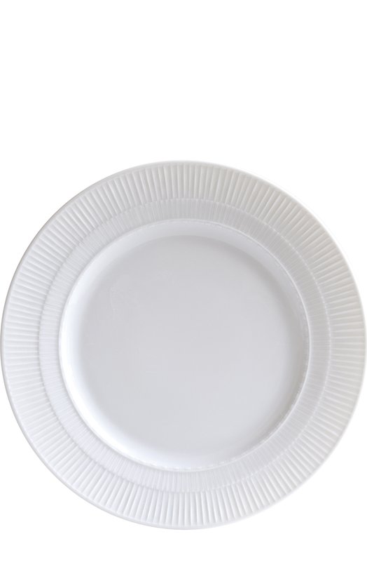 фото Тарелка обеденная marly louvre white bernardaud