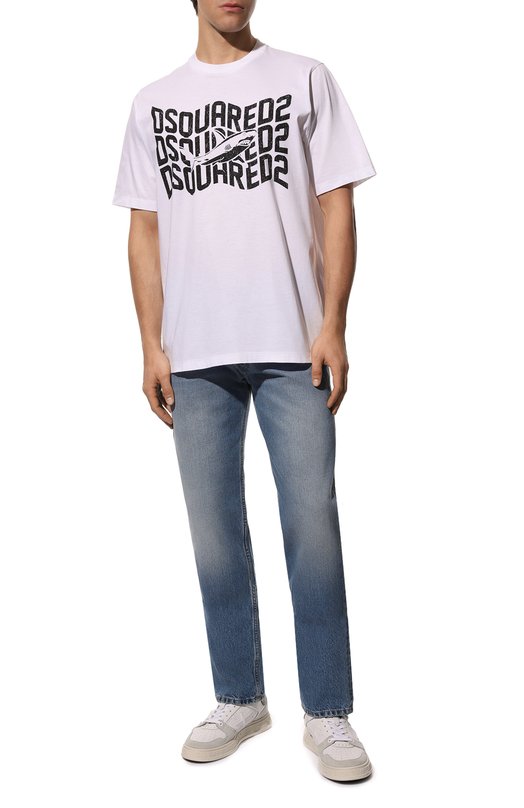 фото Хлопковая футболка dsquared2