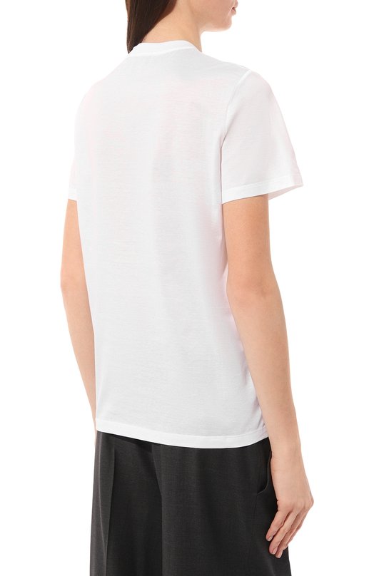 фото Хлопковая футболка prada