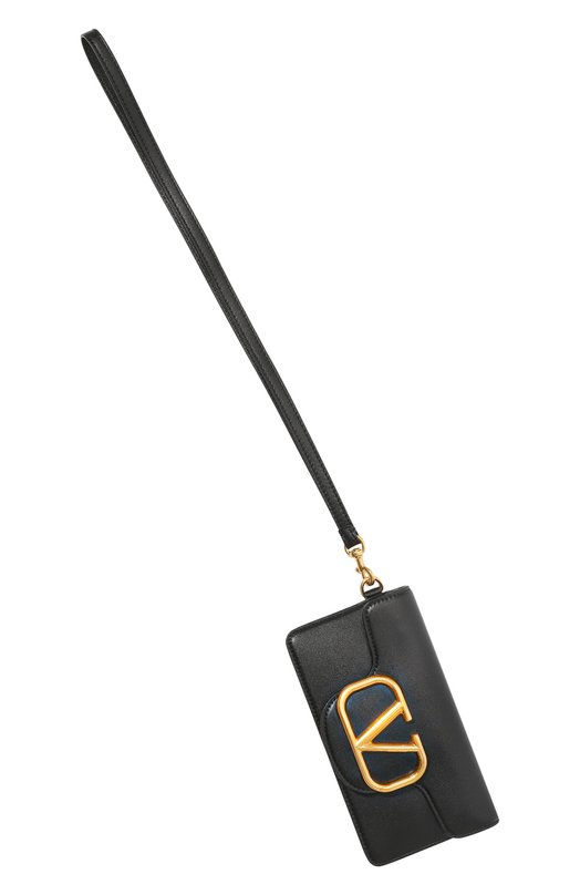 фото Кожаный чехол для телефона valentino